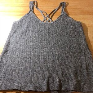 Sweater tank top